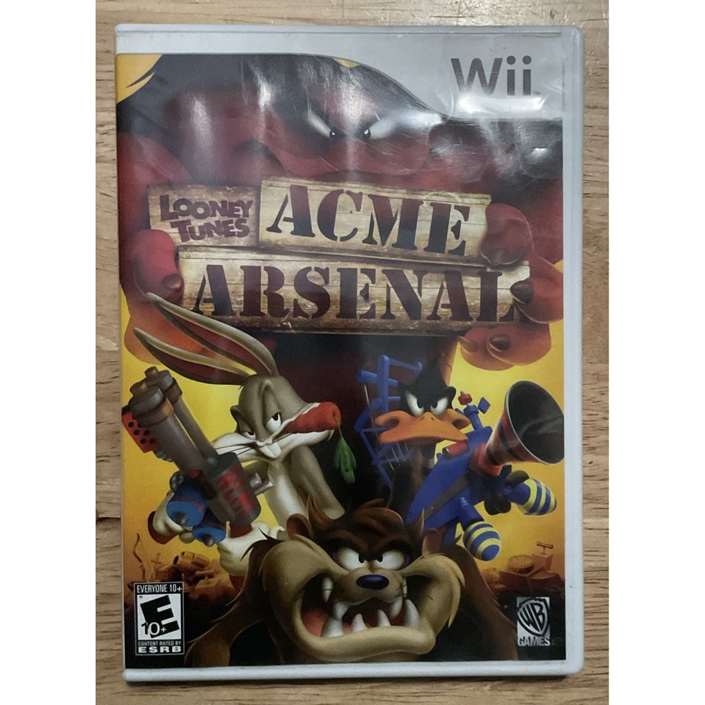 Looney Tunes Acme Arsenal Nintendo Wii 2007